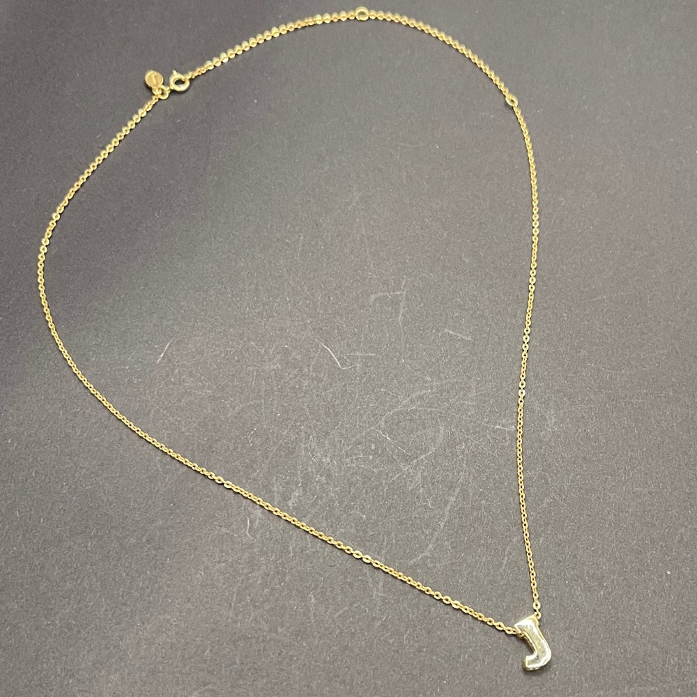 Vintage Avon "J" Necklace